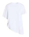 Patrizia Pepe Woman T-shirt White Size 0 Cotton In White