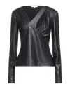 Patrizia Pepe Blouses In Black