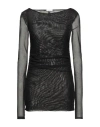 Patrizia Pepe Woman Top Black Size 2 Polyester, Elastane