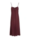 Patrizia Pepe Woman Top Burgundy Size 6 Viscose In Red