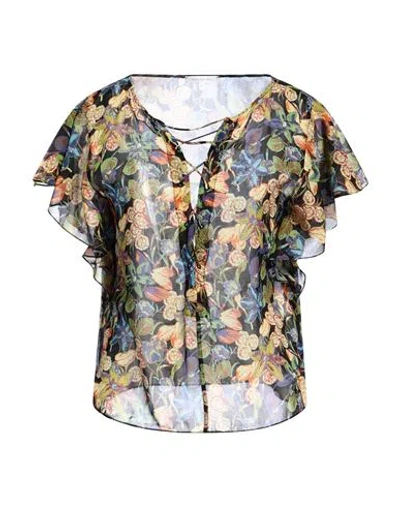 Patrizia Pepe Woman Top Green Size 10 Polyester