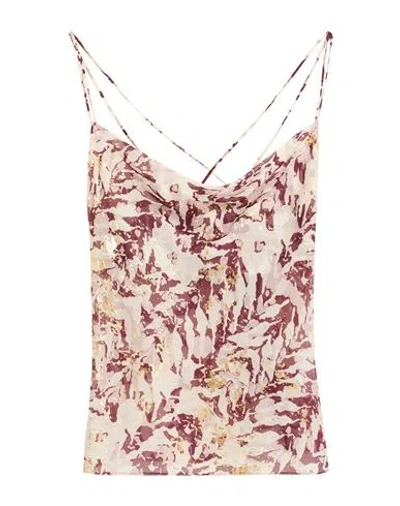 Patrizia Pepe Woman Top Ivory Size 8 Polyester In Neutral