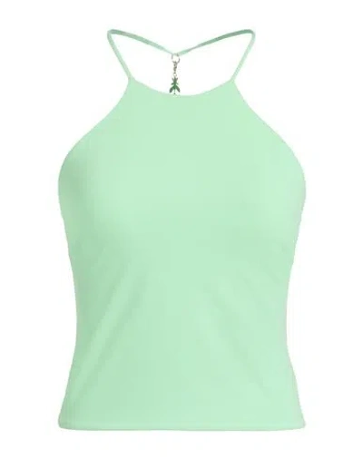Patrizia Pepe Woman Top Light Green Size 0 Polyamide, Elastane