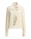 Patrizia Pepe Woman Top Light Yellow Size 8 Viscose In Yellow