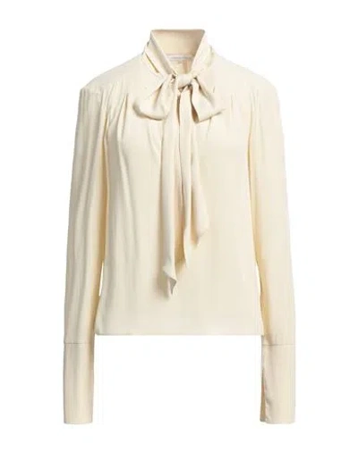 Patrizia Pepe Woman Top Light Yellow Size 8 Viscose