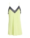 Patrizia Pepe Woman Top Lime Green Size 12 Viscose, Cotton, Polyamide