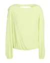 Patrizia Pepe Woman Top Lime Green Size 6 Viscose In Green