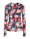 Patrizia Pepe Long Sleeves Top In Red