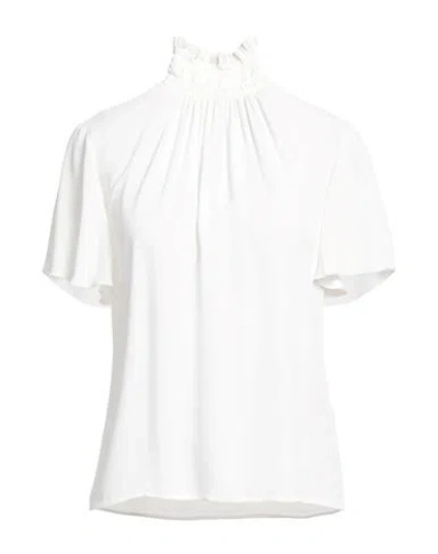 Patrizia Pepe Woman Blouse White Size 8 Viscose