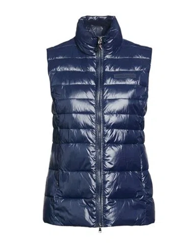 Patrizia Pepe Woman Vest Midnight Blue Size 8 Polyamide