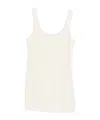 Patrizia Pepe Soft Mini Dress In Wool Blend In White