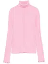 PATRIZIA PEPE WOOL ROLL-NECK SWEATER