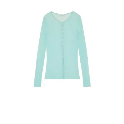 Patrizia Pepe Wool Women's Cardigan In Blue