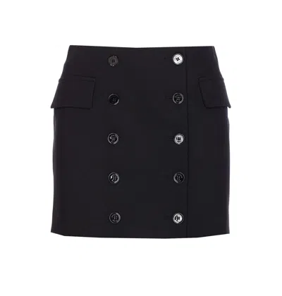 PATRIZIA PEPE WRAP MINI SKIRT