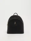 Patrizia Pepe Rucksack Mit Logo-schild In Nero