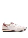 Patrizia Pepe Goat Skin Sneakers In White