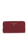 Patrizia Pepe Zip-around Wallet In Red