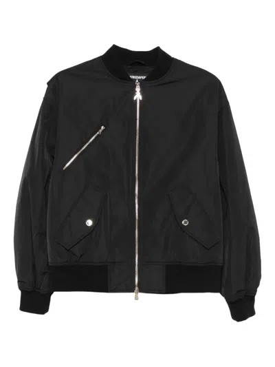 PATRIZIA PEPE ZIP-FASTENING BOMBER JACKET