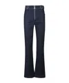 Patrizia Pepe Zip-fly Buckle-fastening Jeans In Blue