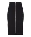 Patrizia Pepe Essential Midi Skirt In Black