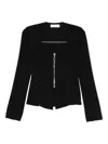 Patrizia Pepe Zip-up Blazer In Multi