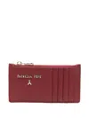 Patrizia Pepe Zip-up Cardholder In Red