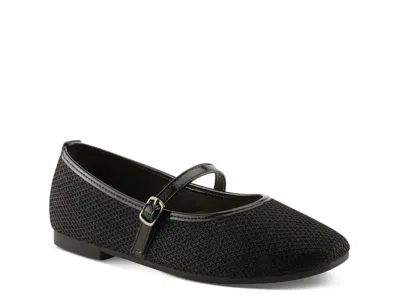 Patrizia Sabara Mary Jane Flat In Black