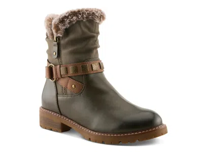 Patrizia Valea Moto Bootie In Multi