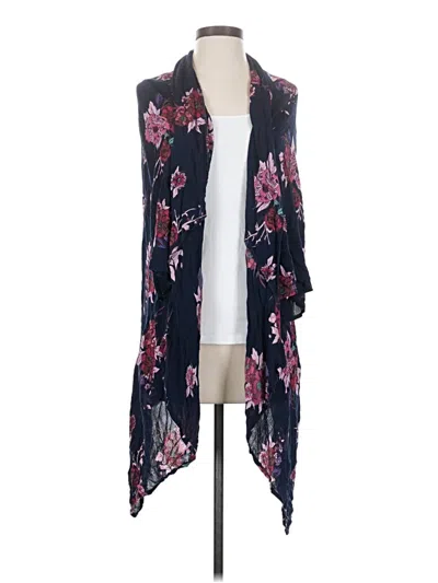 Pre-owned Patrons Of Peace Cardigan Sweater In Blue