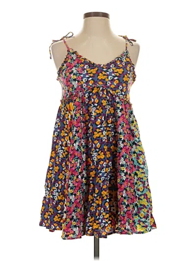 Pre-owned Patrons Of Peace Casual Dress In Blue