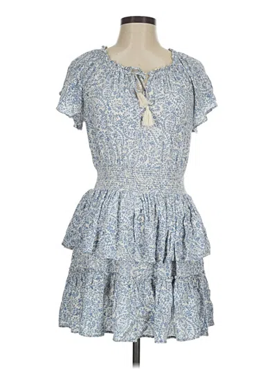 Pre-owned Patrons Of Peace Casual Dress In Blue