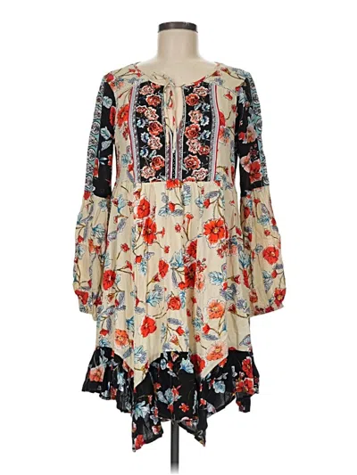 Pre-owned Patrons Of Peace Casual Dress In Ivory