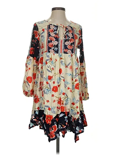 Pre-owned Patrons Of Peace Casual Dress In Ivory