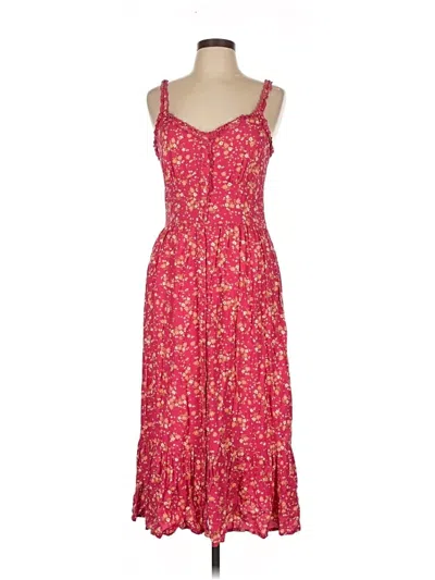 Pre-owned Patrons Of Peace Casual Dress In Pink