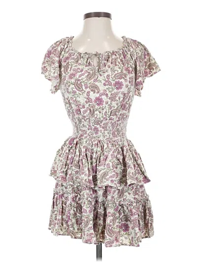 Pre-owned Patrons Of Peace Cocktail Dress In Purple