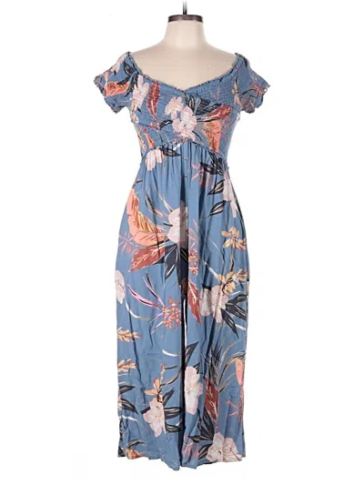 Pre-owned Patrons Of Peace Jumpsuit In Blue