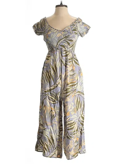 Pre-owned Patrons Of Peace Jumpsuit In Gray