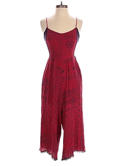 Pre-owned Patrons Of Peace Jumpsuit In Red