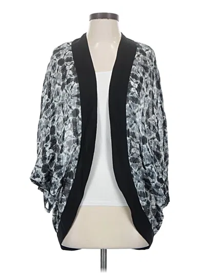 Pre-owned Patrons Of Peace Kimono In Gray