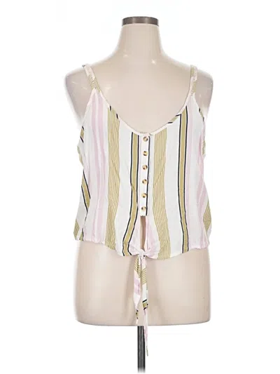 Pre-owned Patrons Of Peace Sleeveless Blouse In Pink
