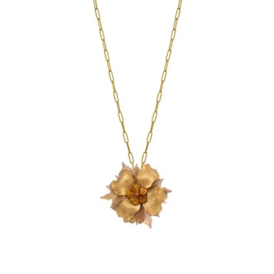 Pat’s Jewelry Women's Gold / Brown Promegrate Necklace