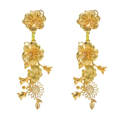 Pat’s Jewelry Women's Gold Crete Earrings