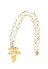 Pat’s Jewelry Women's Gold Leaf Necklace