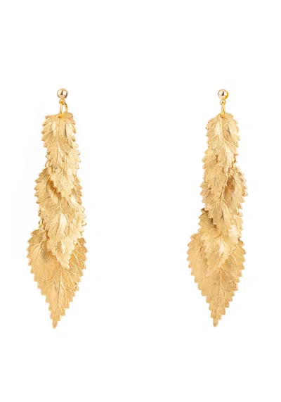 Pat’s Jewelry Women's Gold Pat's Branch Earrings