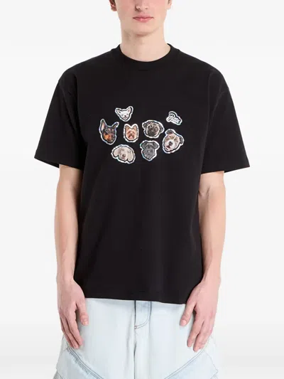 Patta Dogs Graphic-print T-shirt In Black