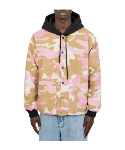 Patta Wendbare Bomberjacke Mit Steppung In Orange