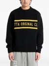 Patta Knitted Jumper In Black