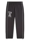 Patta Logo-embroidery Pants In Black