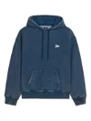 Patta Logo-print Hoodie In Blue