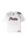 Patta Logo-patch Mesh T-shirt In White